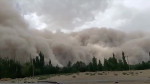 Furtună de nisip în China