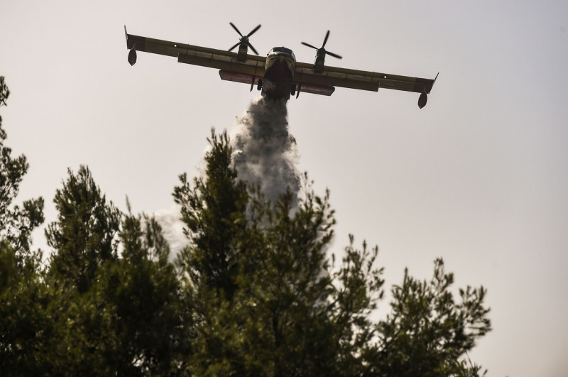 Wildfire In North-eastern Athens, Greece - 27 Jul 2021