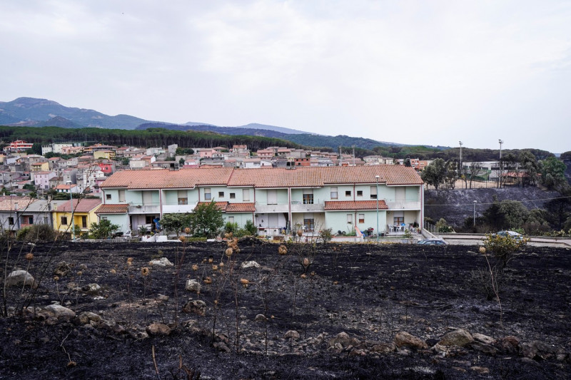 incendiu sardinia