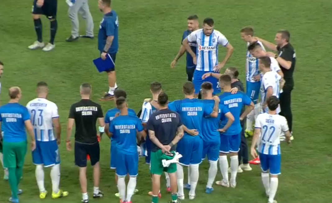 Universitatea Craiova, a treia echipa romaneasca eliminata joi din Europa Conference League