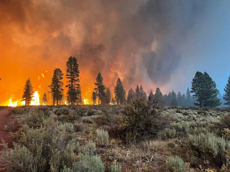 Bootleg Fire Grows In Oregon