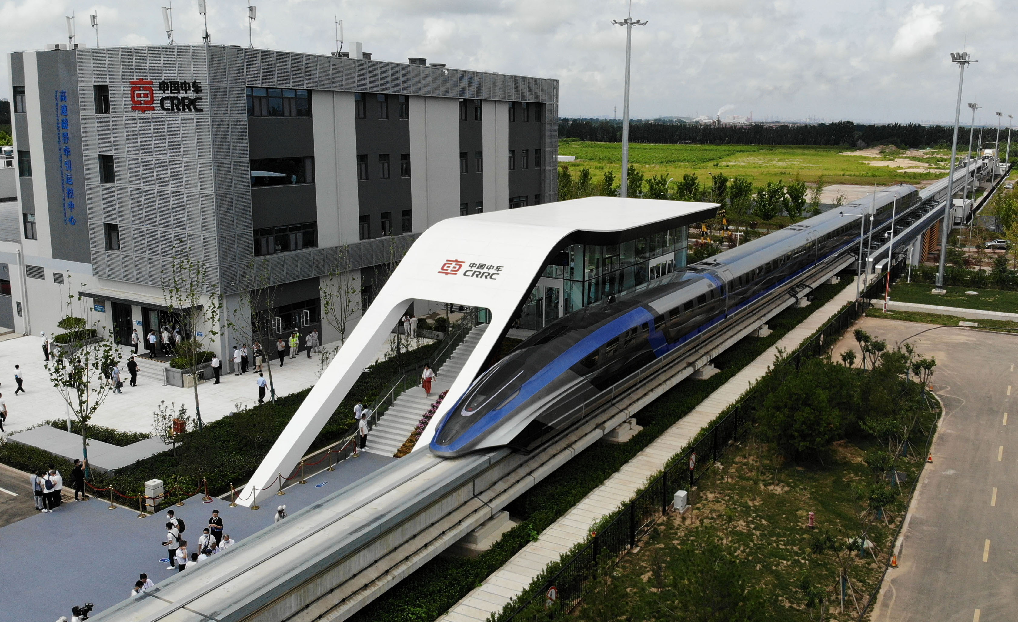 CHINA SHANDONG QINGDAO MAGLEV TRANSPORTATION SYSTEM PUBLIC DEBUT (CN)