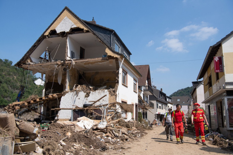 dezastru distrugeri după inundații în germania (2)
