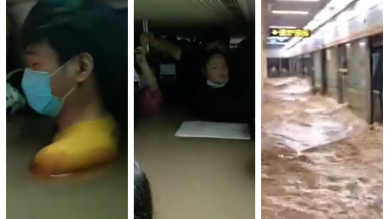 colaj inundatie metrou china