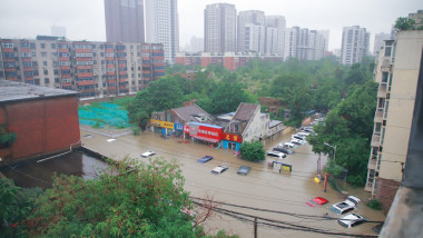 Oraș inundat