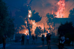 Incendii de pădure în Grecia