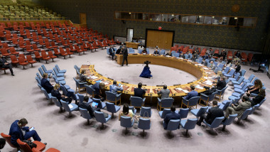 întâlire a consiliului de securitate al ONU