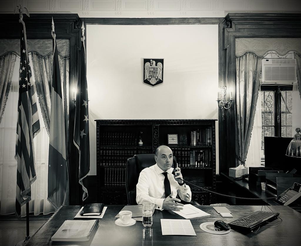 Istoricul Andrei Muraru a fost acreditat oficial de președintele Joe Biden ca ambasador al României în SUA