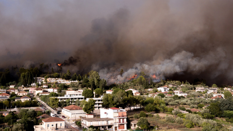 Wildfires 2021 In Greece