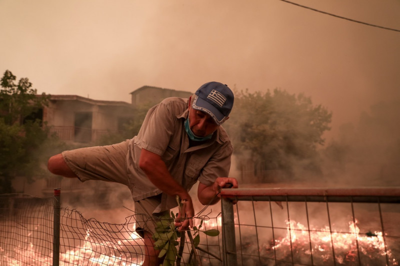 Wildfires in Greece 2021