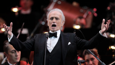 Tenorul spaniol Jose Carreras în concert