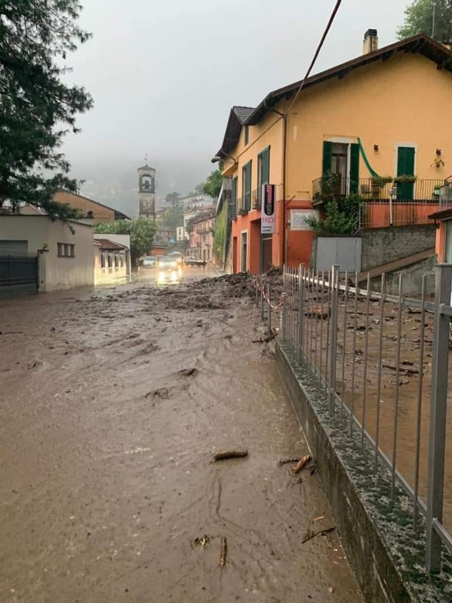 Heavy Rainfall In Northern Italy Causes Severe Damage To Isolated Towns And Agriculture