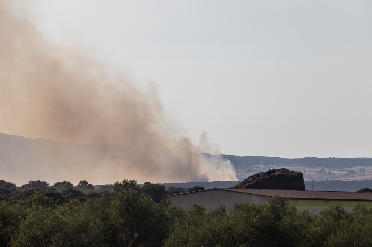 Aftermath Of Sardinia's Fires, Cuglieri, Italy - 29 Jul 2021