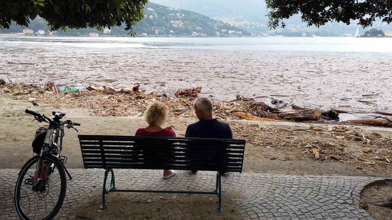 Extensive Damage After The Flood At Lake Como