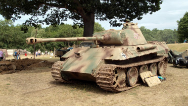Tanc Panther din Al Doilea Război Mondial. Foto: Profimedia Images