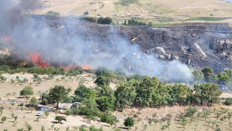 Italia, devastată de incendii.