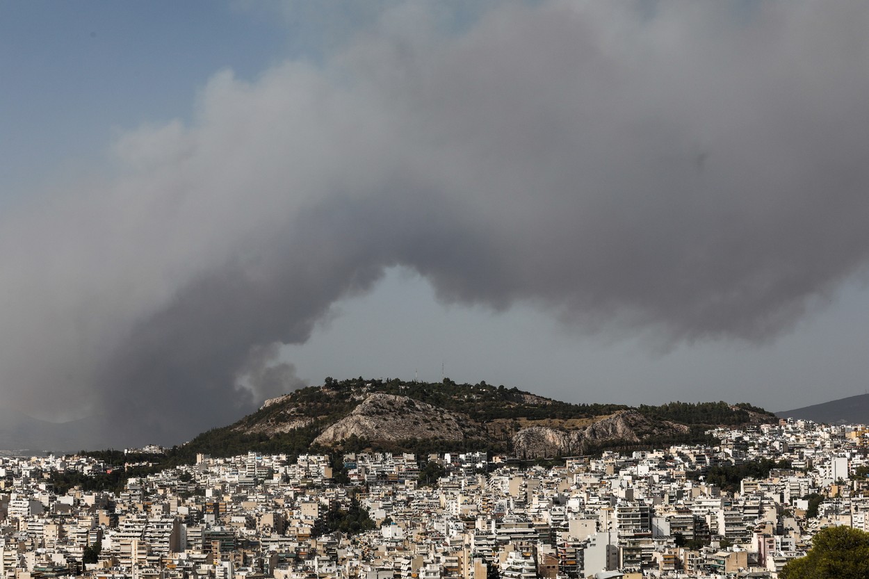 Wildfire In Greece