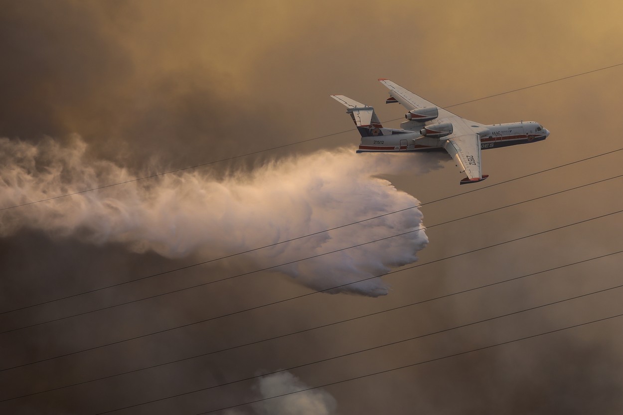 Wildfire In Greece