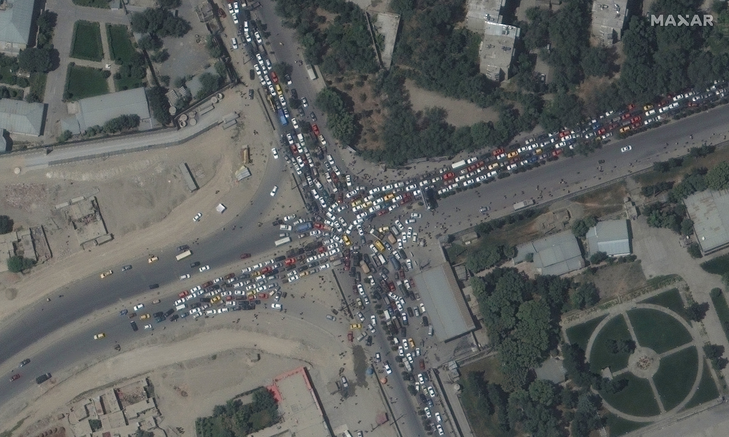 aglomeratie kabul satelit