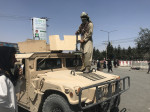 Chaos at Kabul airport as afghans try to leave capital, Afghanistan - 16 Aug 2021