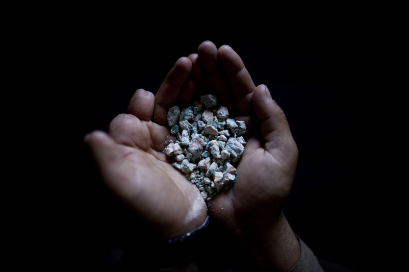 Emerald Mining In The Panjshir Valley, Afghanistan