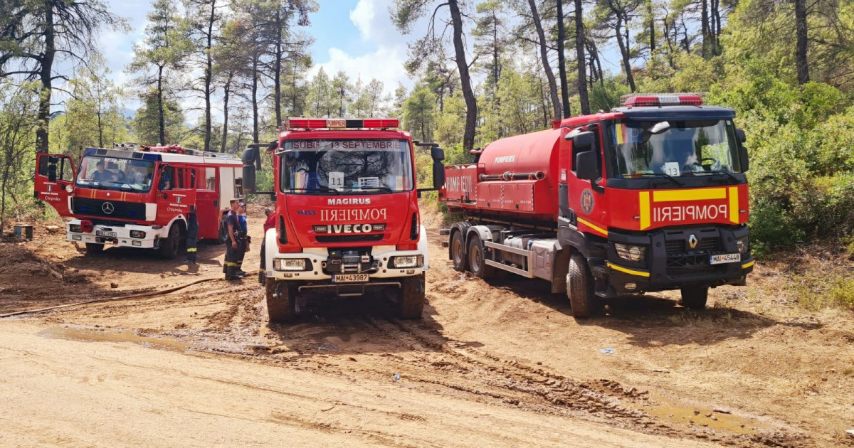 142 Ρουμάνοι πυροσβέστες θα αναχωρήσουν την Παρασκευή για νέα πυροσβεστική αποστολή στην Ελλάδα