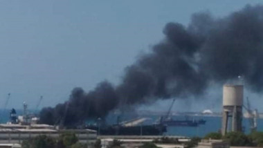 incendiu la un petrolier in portul sirian Latakia