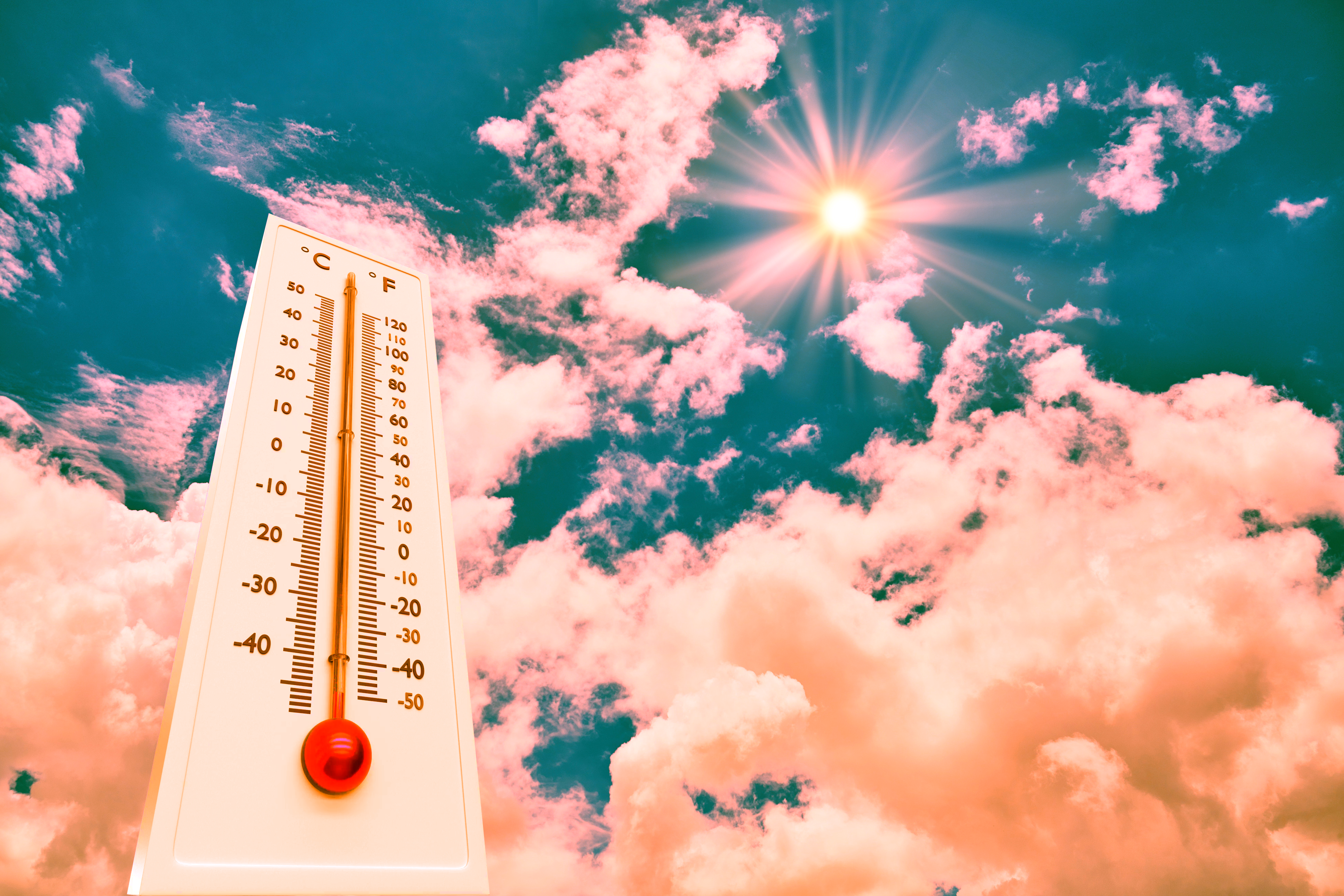 Cod portocaliu de caniculă în nouă judeţe, până vineri. Pentru restul țării, meteorologii au emis un cod galben de căldură