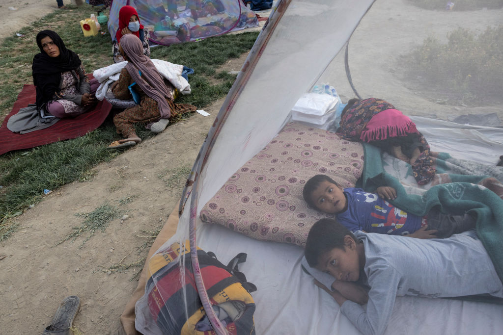 More Displaced Afghans Arrive In Kabul As Taliban Gains Ground