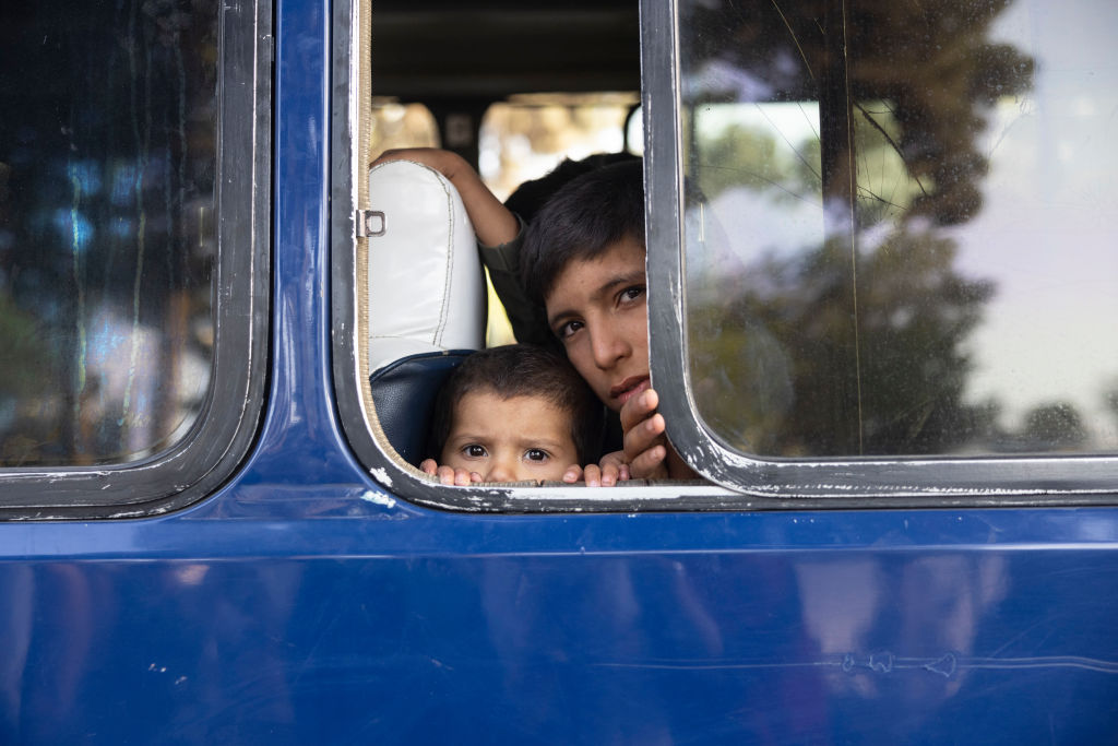 More Displaced Afghans Arrive In Kabul As Taliban Gains Ground