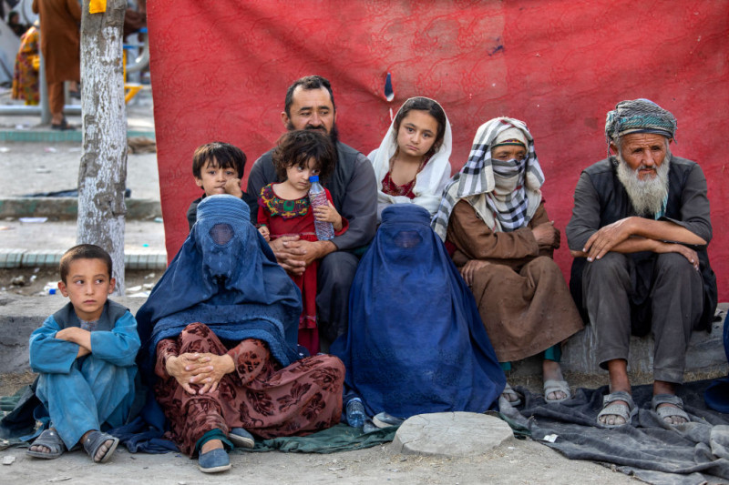 More Displaced Afghans Arrive In Kabul As Taliban Gains Ground