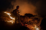 California's Wildfires Continue to Rage, Caldor, United States - 23 Aug 2021