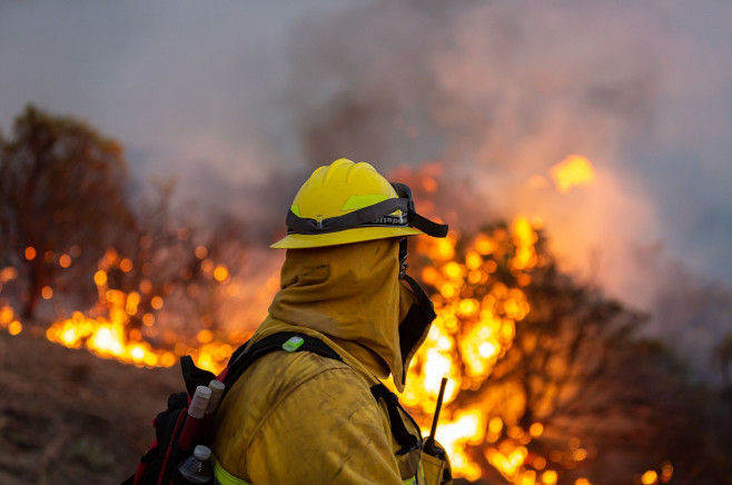 California's Wildfires Continue to Rage, Caldor, United States - 23 Aug 2021