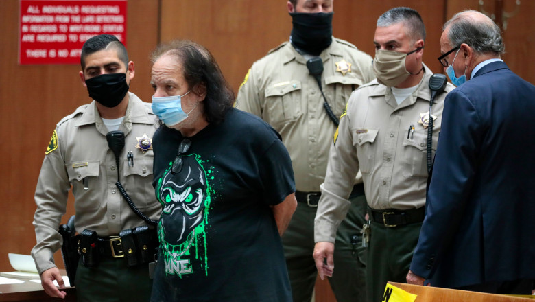 Ron Jeremy charged with sexual assault, Los Angeles, USA - 23 Jun 2020