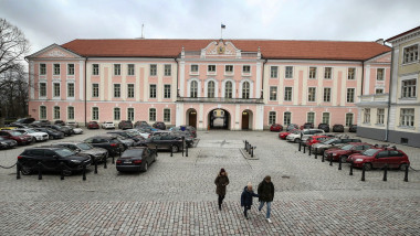 Clădirea parlamentului Estoniei.