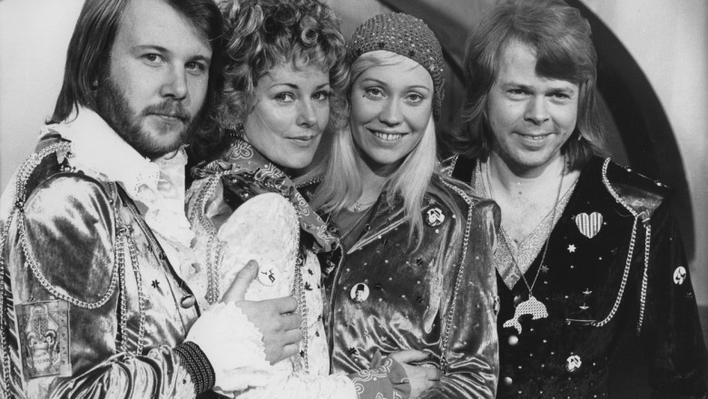 Membrii formatiei ABBA in 1974
