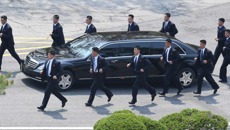 Bodyguarzii lui Kim Jong-un