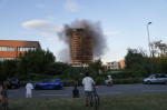 ITALY MILAN BUILDING FIRE