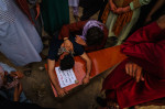 FUNERAL FOR VICTIMS OF US AIRSTRIKE, Kabul, Kabul Province, Afghanistan - 30 Aug 2021