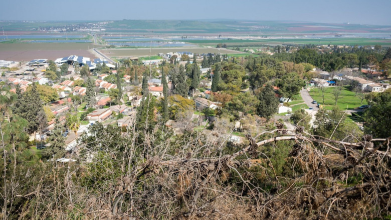 peisaj gilboa israel