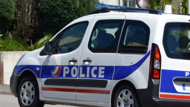 masina de politie franta getty