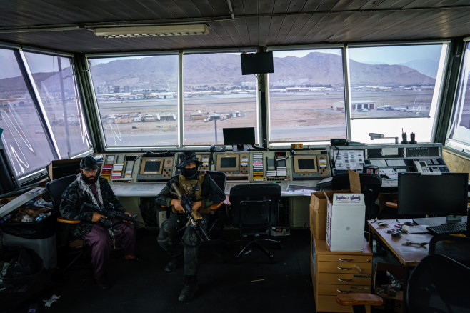 TALIBAN CONTROL KABUL AIRPORT, Kabul, Kabul Province, Afghanistan - 31 Aug 2021