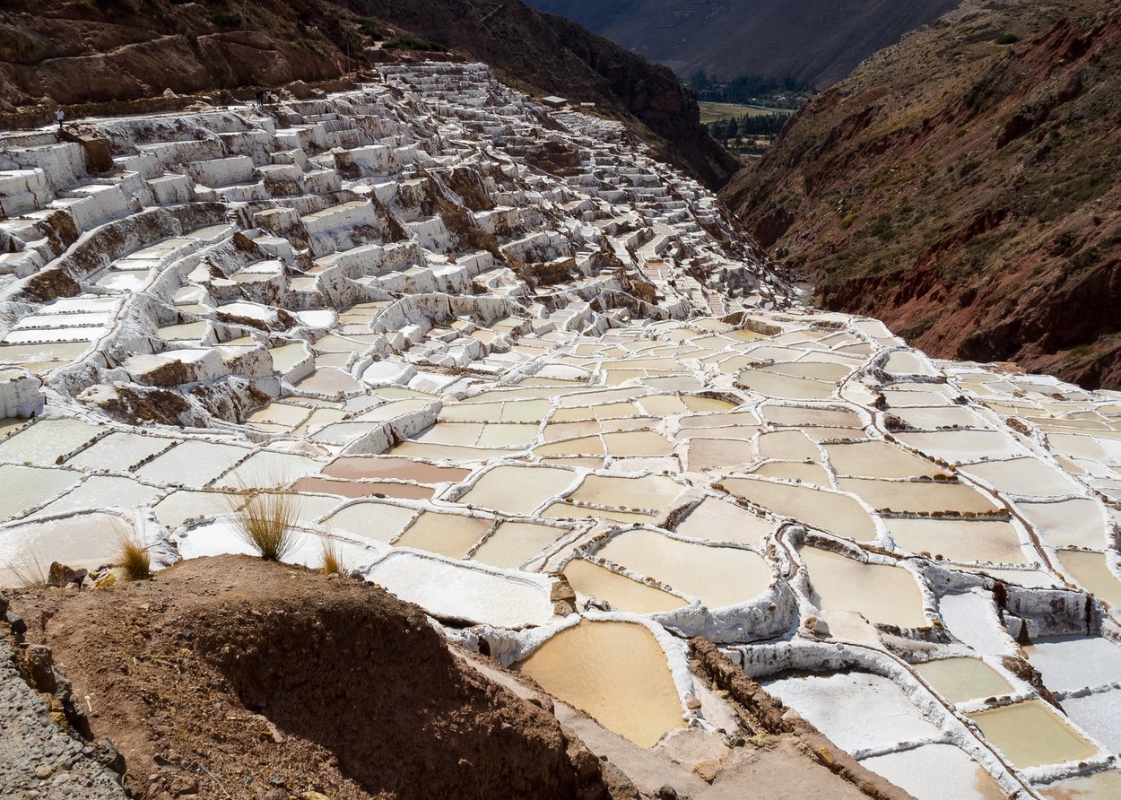 Marasal Salt Mine at Maras, Sacred Valley, Peru
