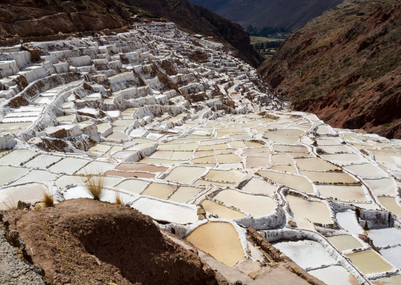 Marasal Salt Mine at Maras, Sacred Valley, Peru