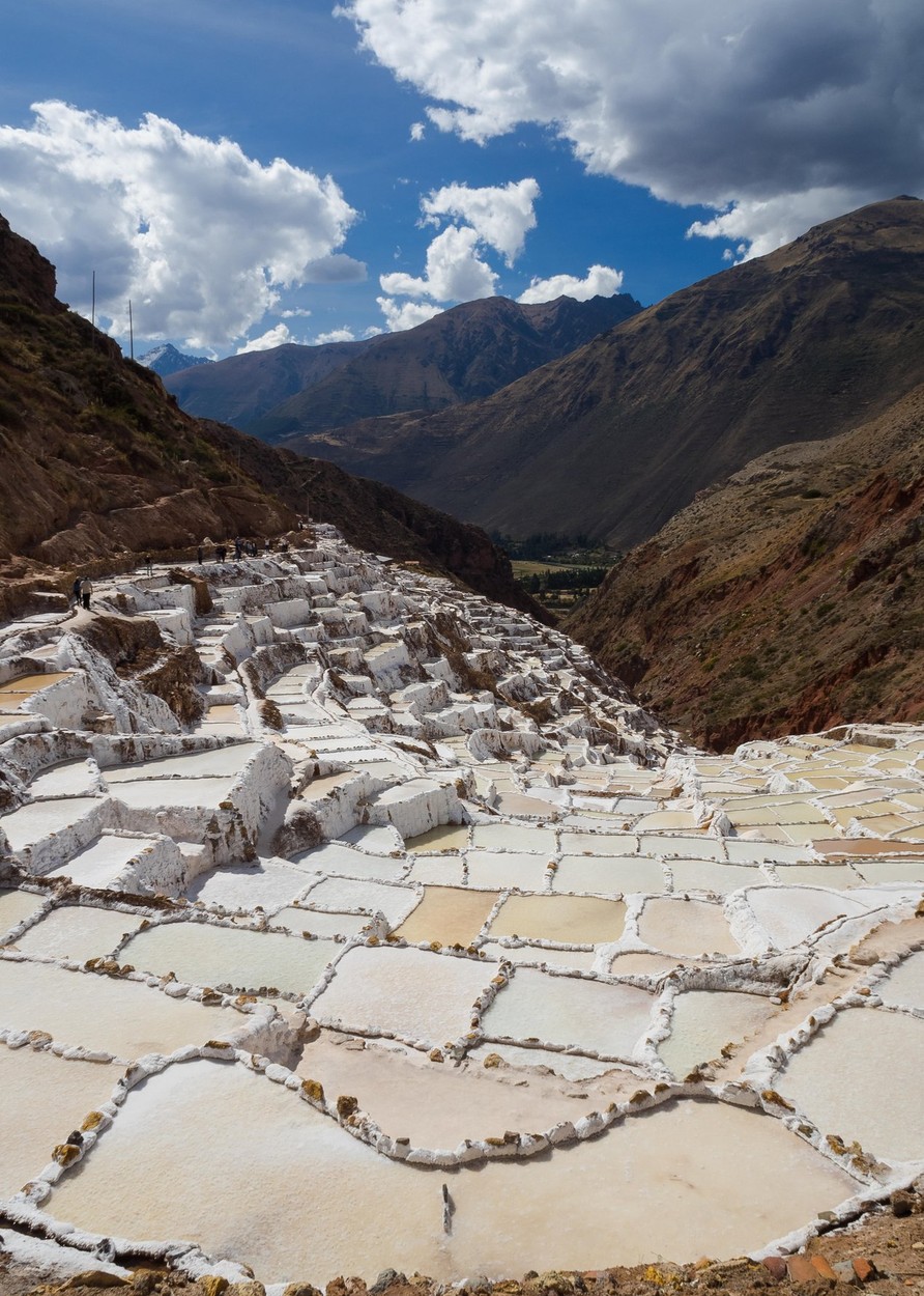 Marasal Salt Mine at Maras, Sacred Valley, Peru
