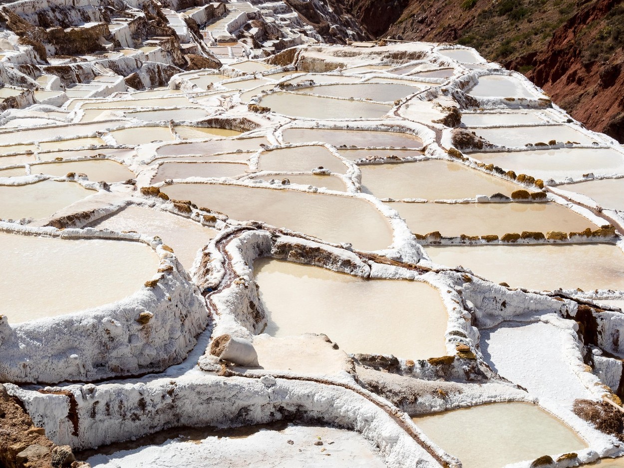Marasal Salt Mine at Maras, Sacred Valley, Peru