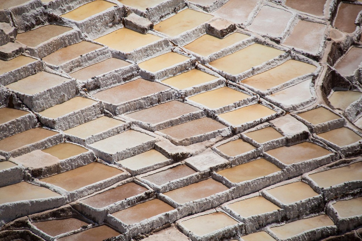 Salt terraces of Maras,