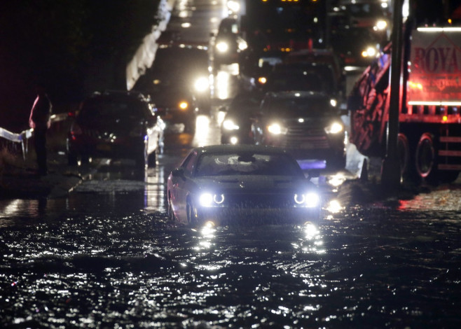 Hurricane Ida at the 2021 US Open in New York