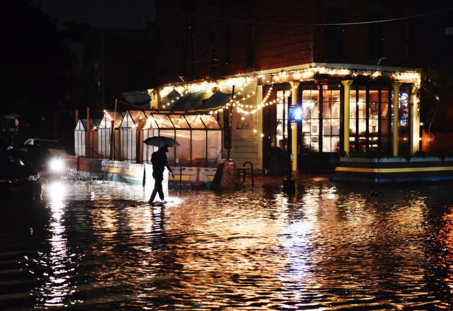 Hurricane Ida causes flooding in Brooklyn, New York, USA - 01 Sep 2021