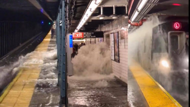 inundații metrou new york